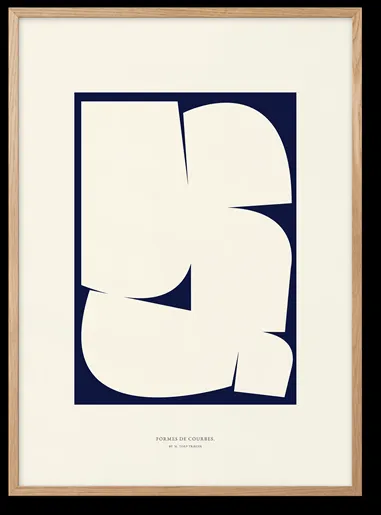 Peléton Shapes of Curves 05 50x70 Plakat